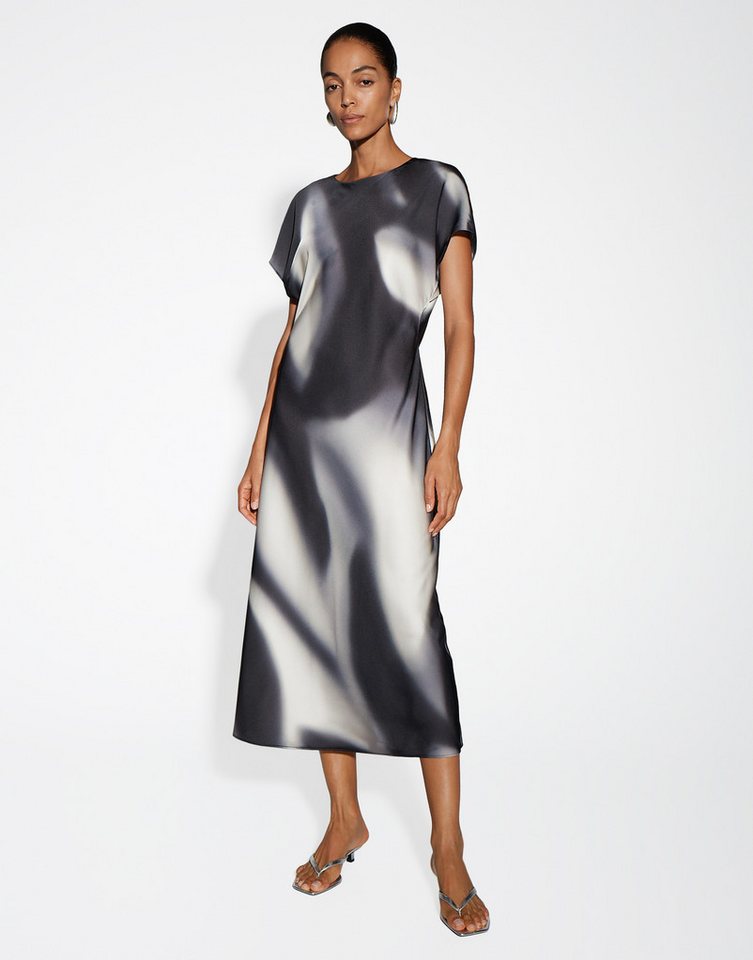 someday Midikleid QUIMMA mit galaktischem Print von someday