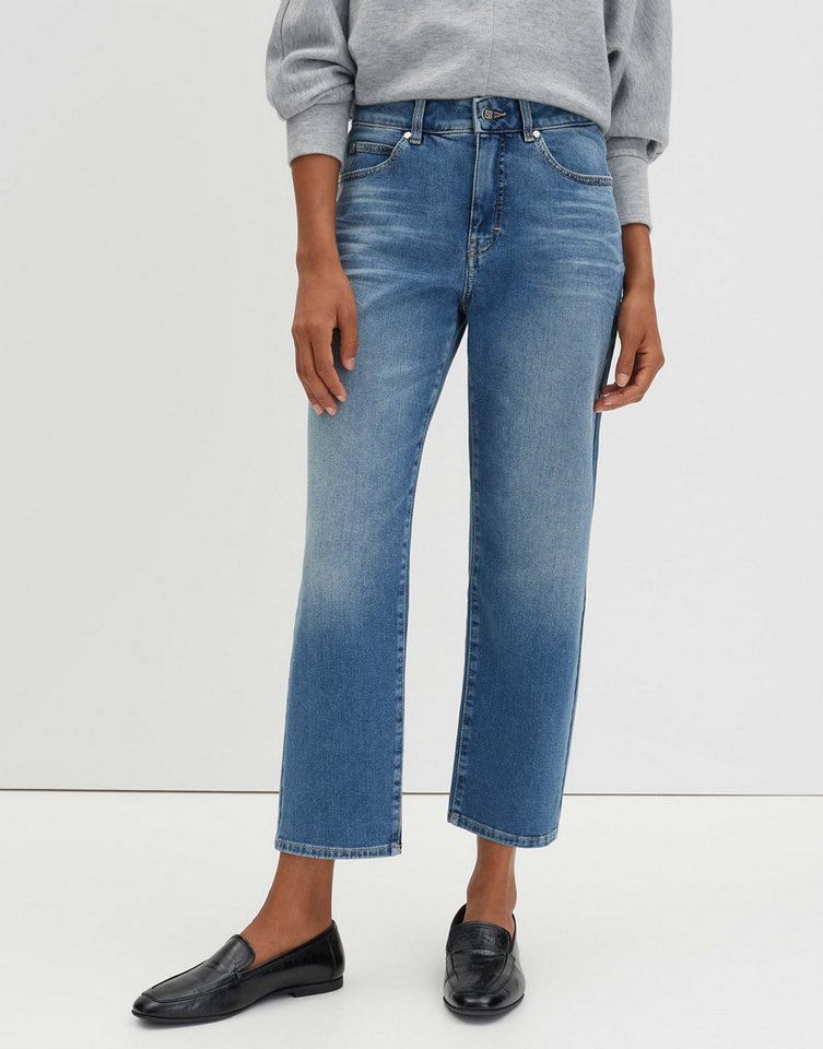 someday Relax-fit-Jeans CORAH ICONIC aus nachhaltigem Cotton Mix Mid Rise Mid Rise,Relaxed Fit,Cropped von someday