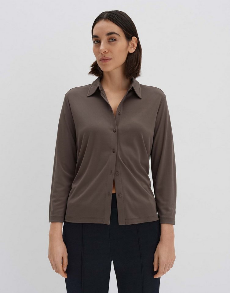 someday Blusenshirt KOLIVY Slim Button Up Shirt aus Viskose Mix someday Blusenshirt KOLIVY Slim Button Up Shirt aus Viskose Mix von someday