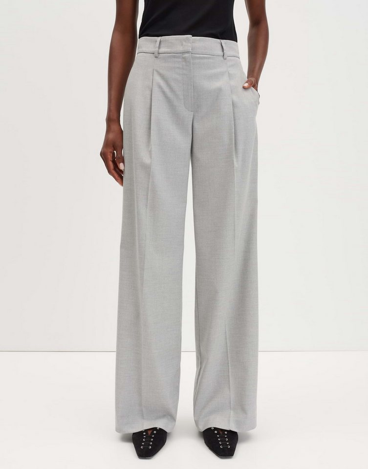 someday Stoffhose CATSBY SOFT aus weichem Viskose Mix Weite Passform mit geradem Bein und Bügelfalten von someday