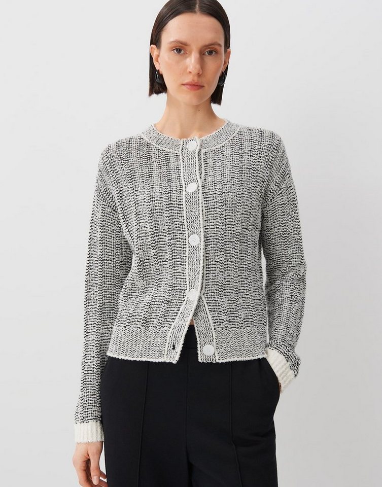 someday Strickjacke Taurora lockere Passform Bouclé von someday