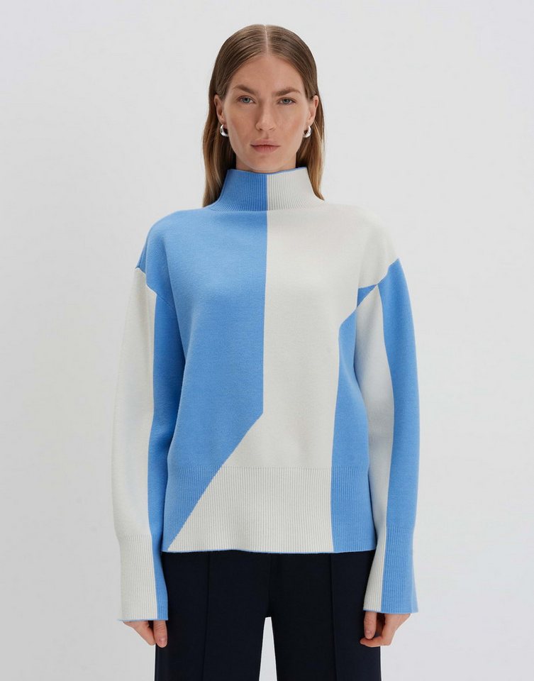 someday Strickpullover Strickpullover TAMIELA Loose mit Color Blocking von someday