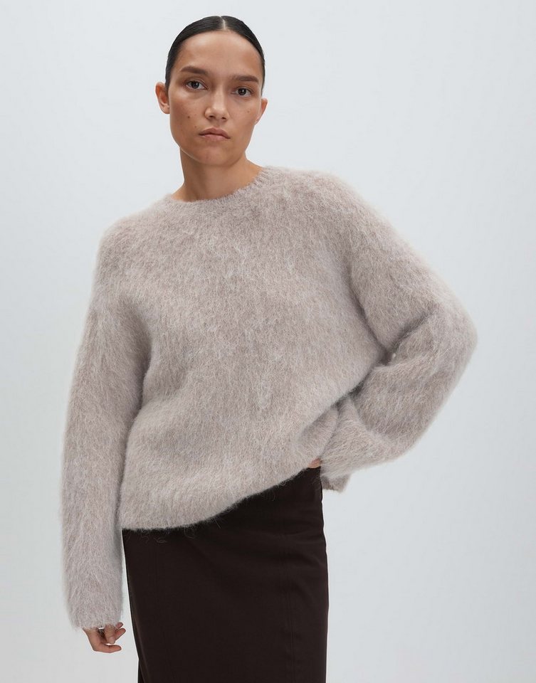 someday Strickpullover TAYANA Loose aus haarigem Alpakamix weite Passform, extrem weicher Griff von someday