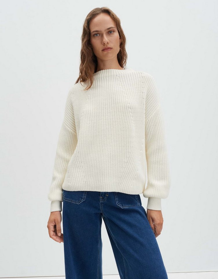 someday Strickpullover TELLINA TEXTURE Regular im Baumwollmix lockere Passform, gerader Schnitt, Rippstruktur, pflegeleicht von someday