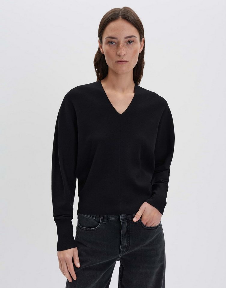 someday Strickpullover TELLMA Regular aus feinem Viskosemix lockere Passform, weicher Griff von someday