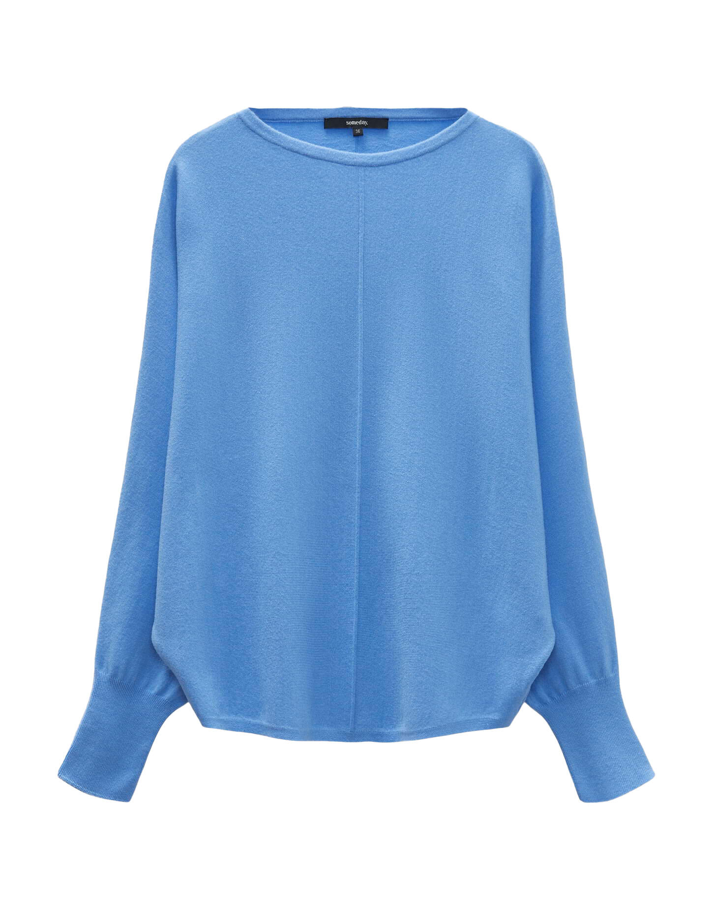 someday - Strickpullover - Taliya line blau - Gr. - 40 von someday