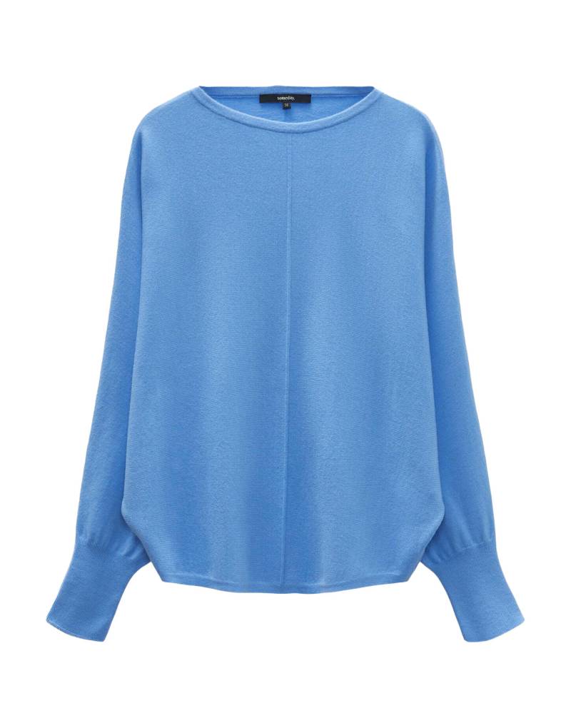 someday - Strickpullover - Taliya line blau - Gr. - 40 von someday