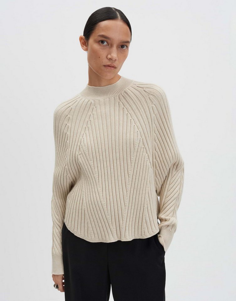 someday Strickpullover TOUANN Rippstrickpullover aus ECOVERO™ Viskose Mix lockere Passform, weicher Griff von someday