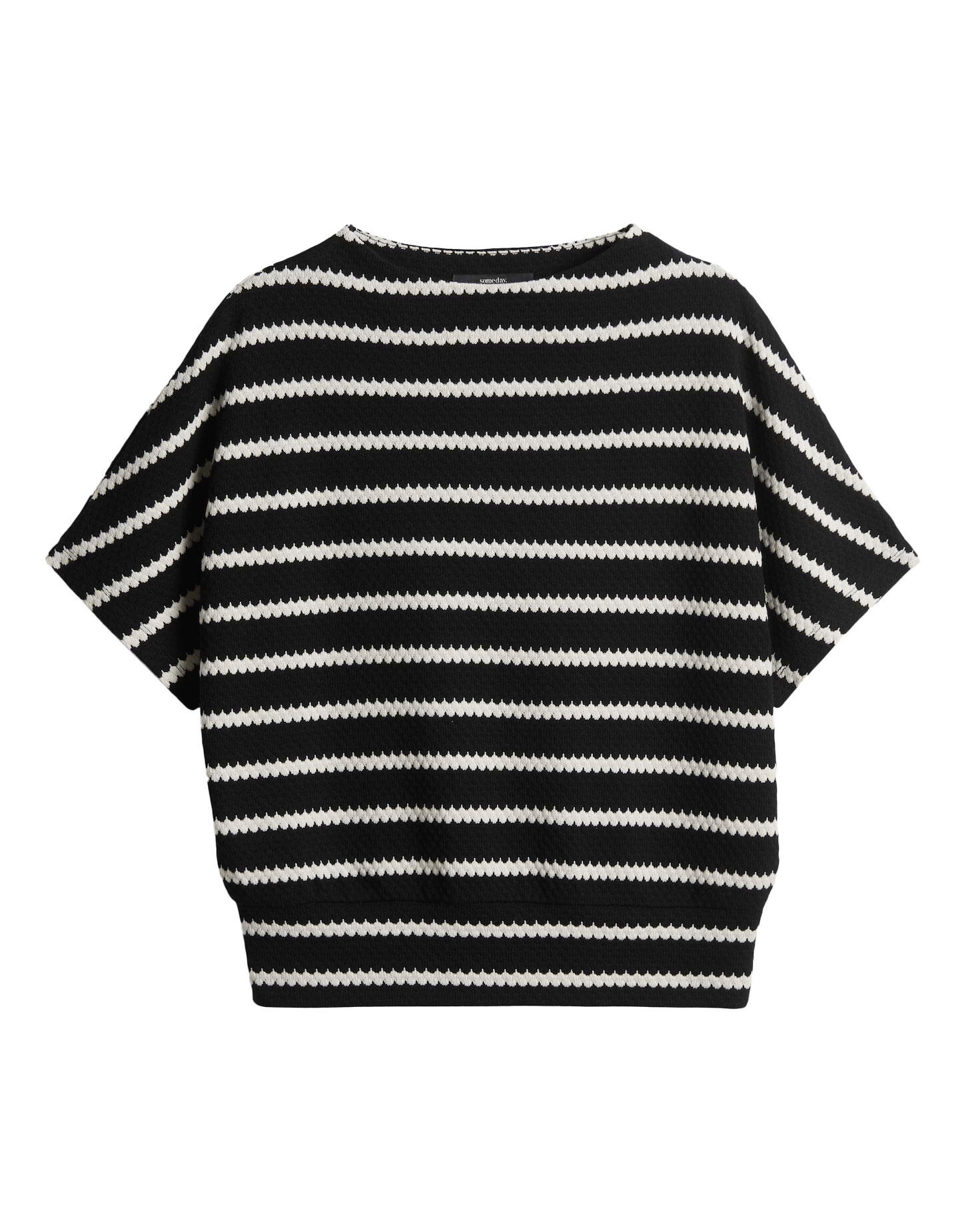 someday - Sweat - Usalina schwarz/weiß - Gr. - 42 von someday