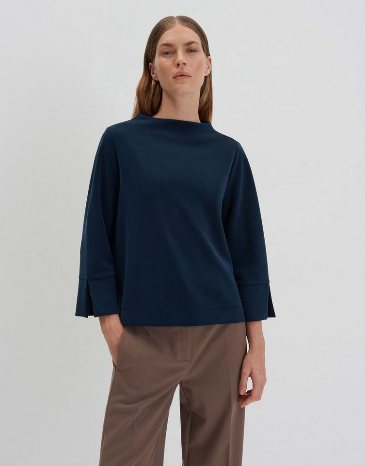 someday Sweatshirt Sweater USARAH Loose aus samtigem Modal Mix von someday