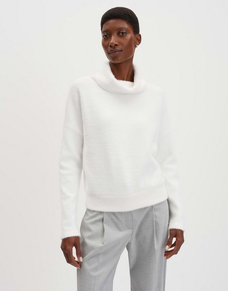 someday Sweatshirt URAJA Regular mit breitem Rollkragen Bequemer Sweatshirt-Klassiker mit breitem Rollkragen und Rippstruktur von someday