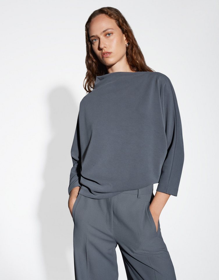 someday Sweatshirt URMINA mit asymmetrischen Kragen von someday