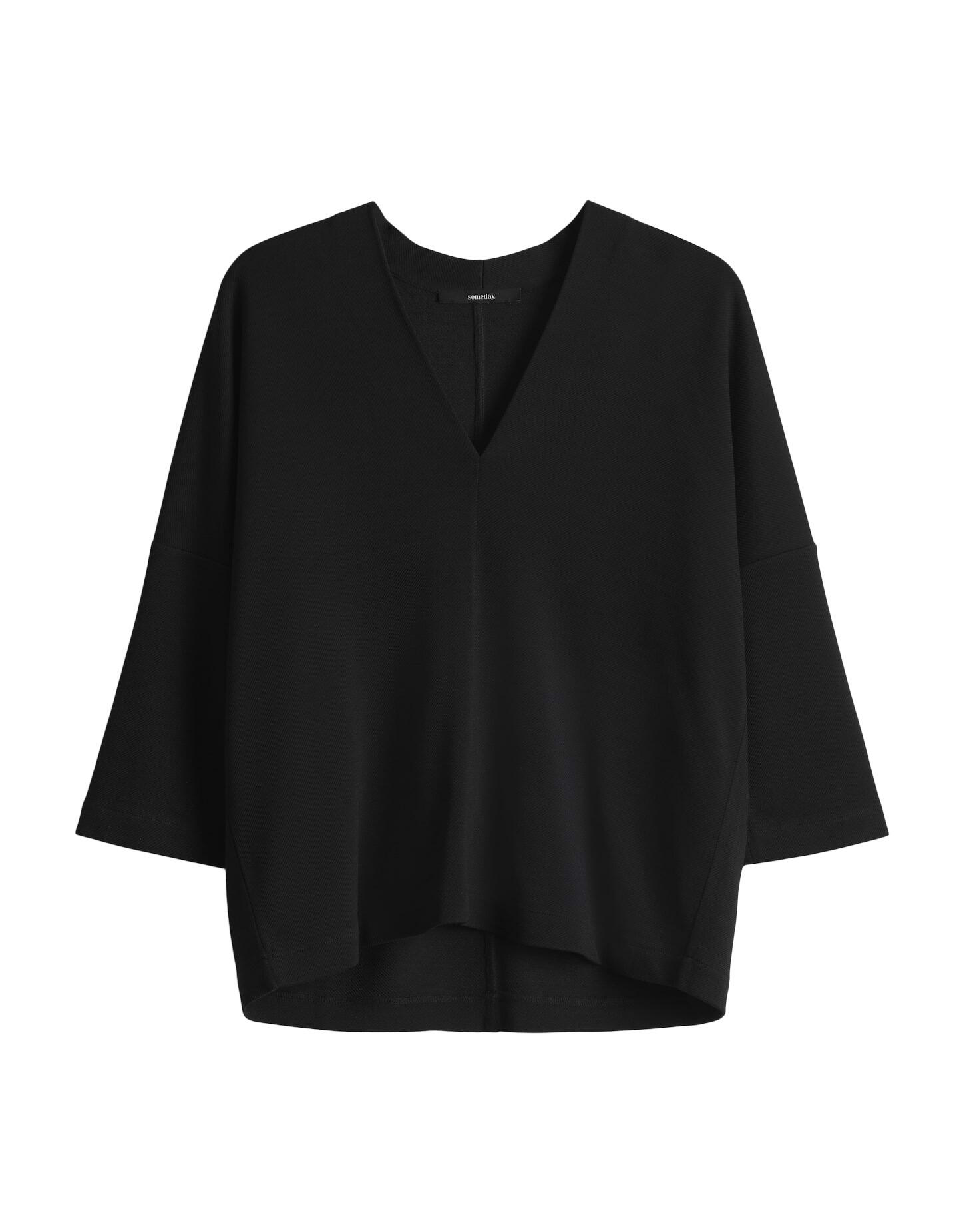 someday - Sweatshirt - Uhlyn schwarz - Gr. - 36 von someday