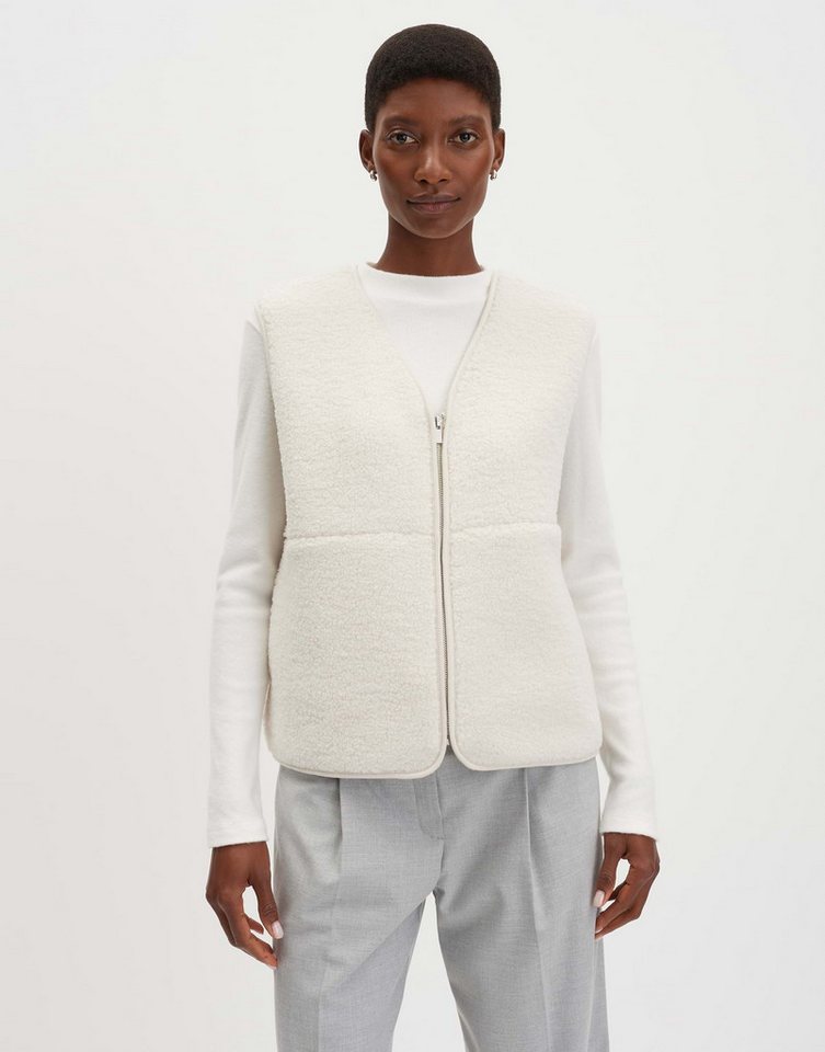 someday Sweatweste ULIV Regular Teddyweste im Shearling Look von someday