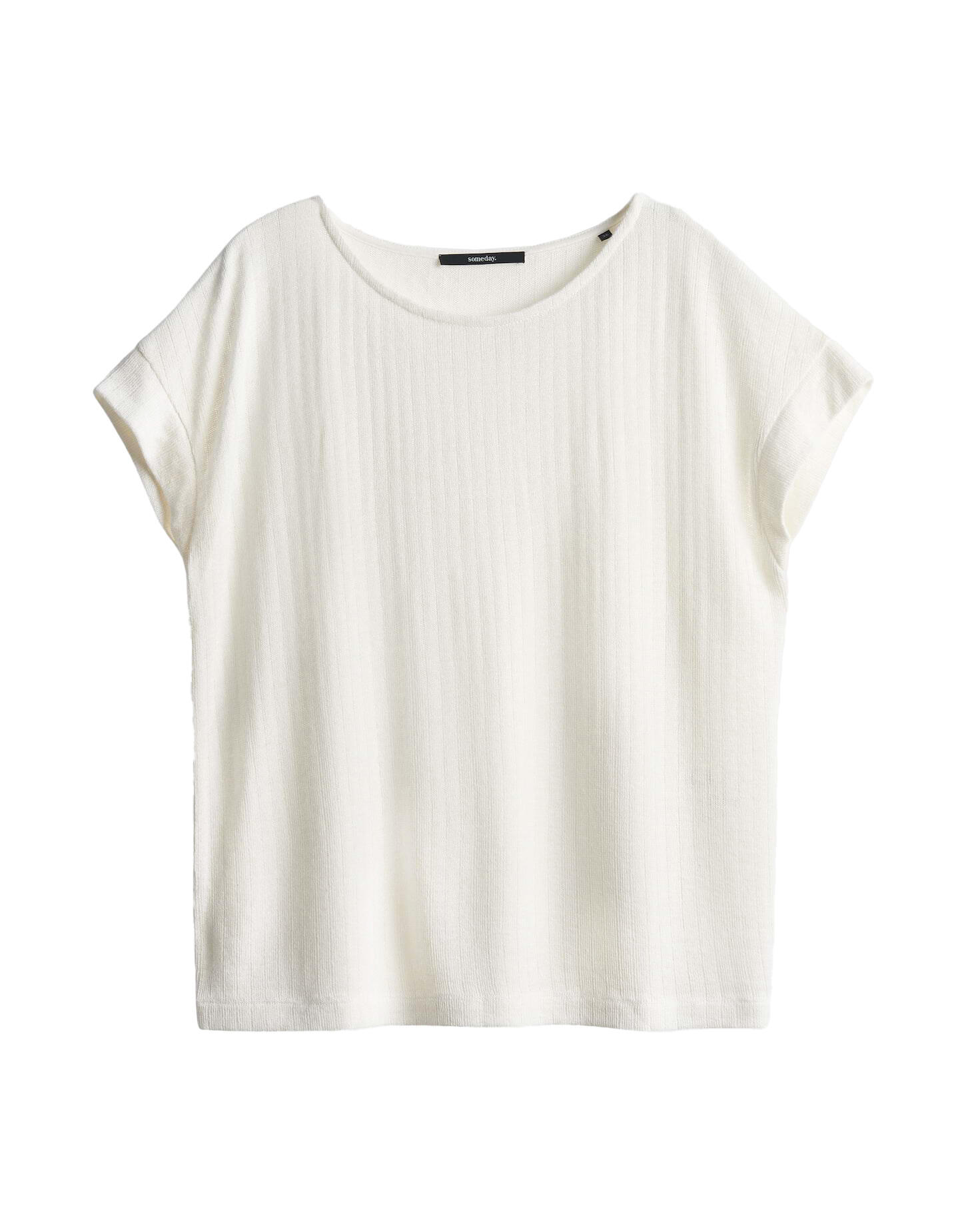 someday - T-Shirt - Kanandi detail weiß - Gr. - 40 von someday