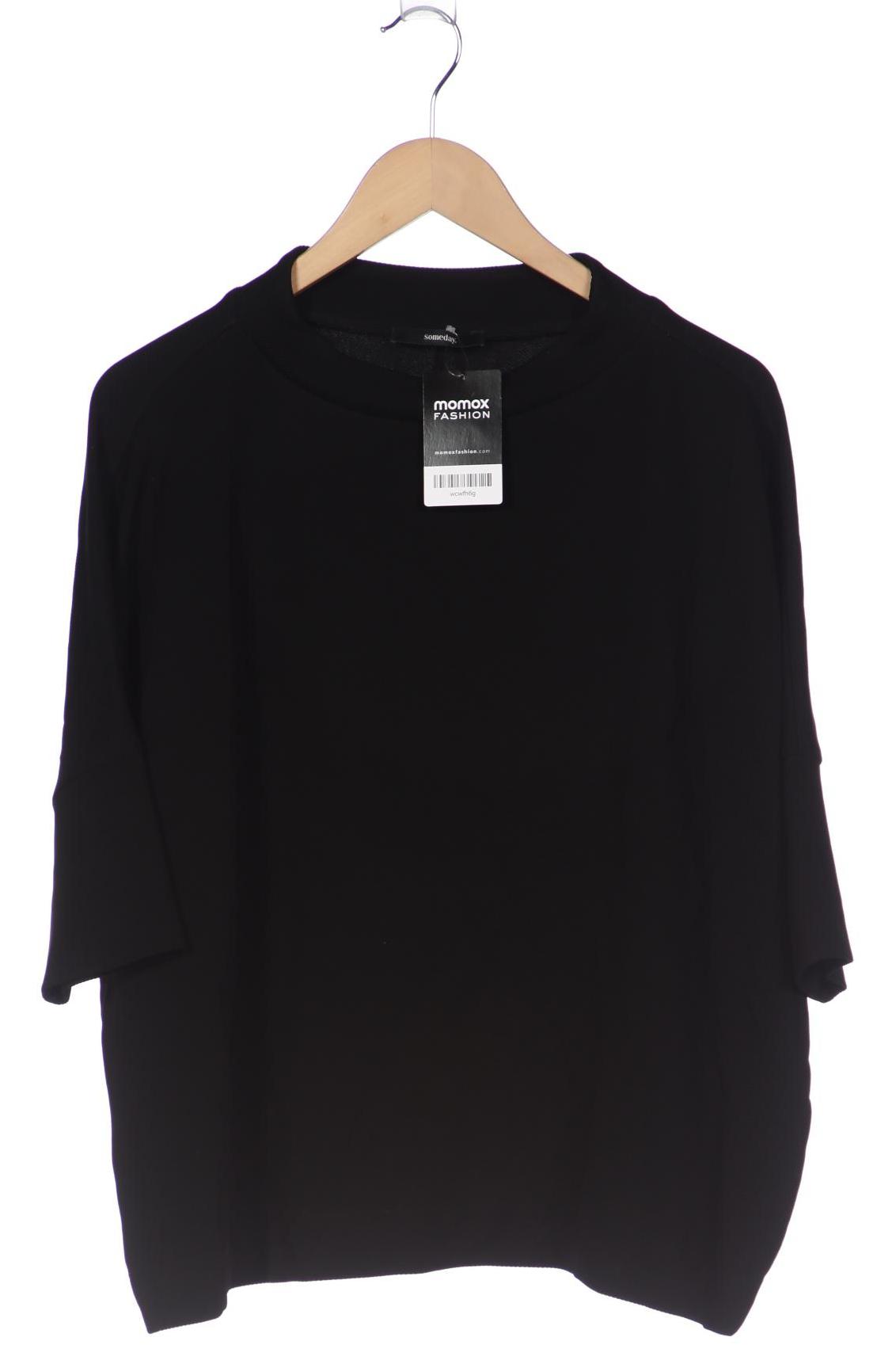 someday. Damen Langarmshirt, schwarz, Gr. 36 von someday.