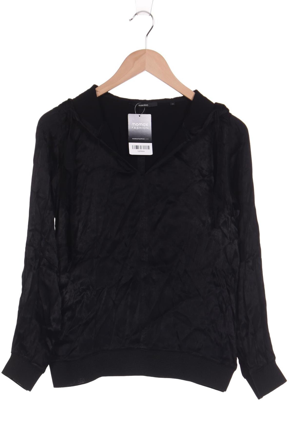 someday. Damen Langarmshirt, schwarz, Gr. 38 von someday.