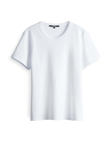 someday Damen Kurzarmshirt | T-Shirt KEIKI Regular aus BCI Cotton White, 38 someday Damen Kurzarmshirt | T-Shirt KEIKI Regular aus BCI Cotton White, 38 von someday