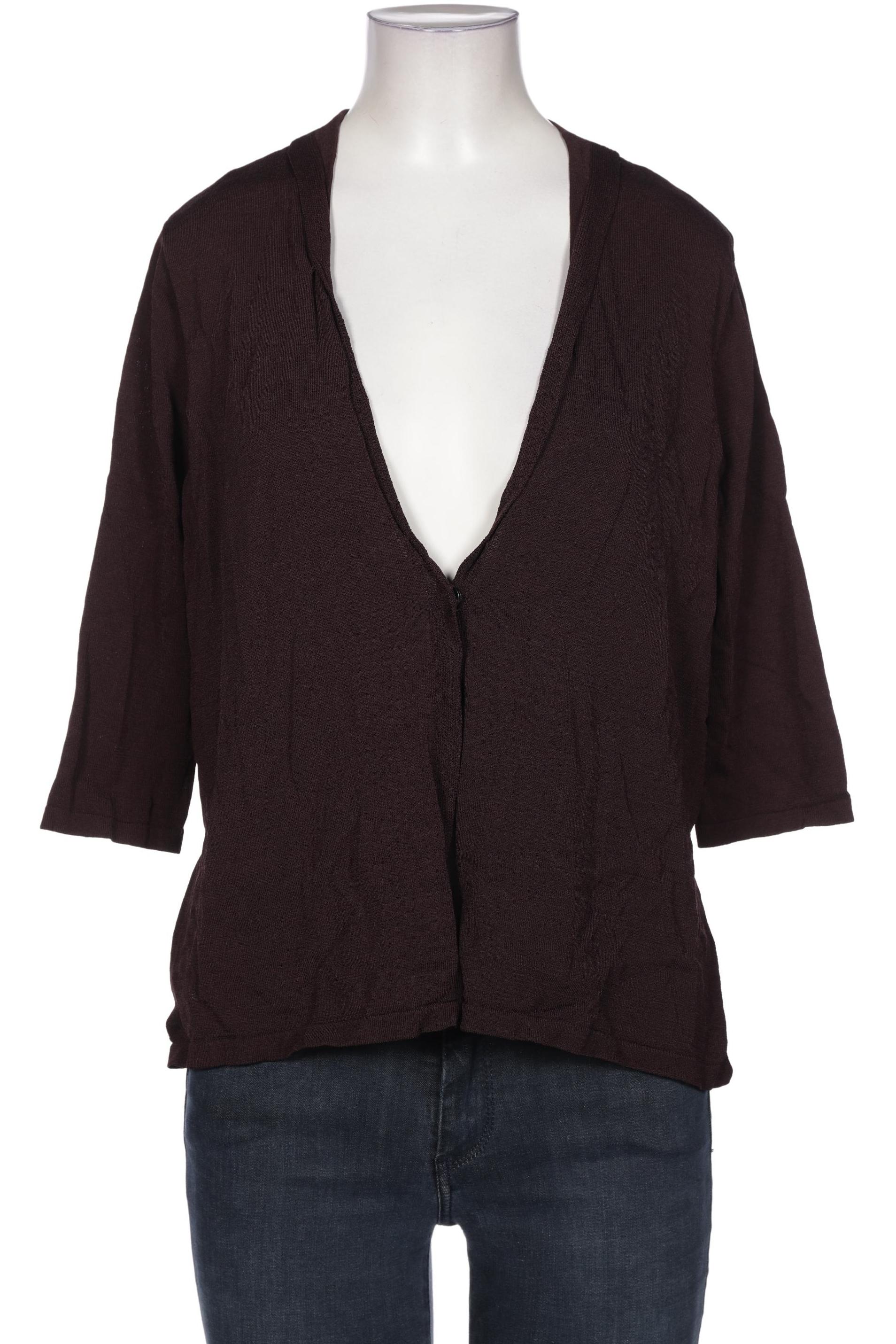 someday. Damen Strickjacke, bordeaux, Gr. 36 von someday.