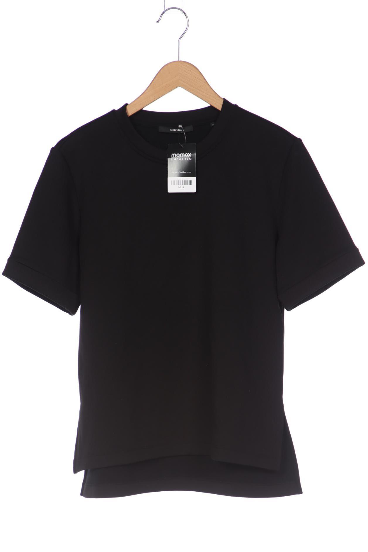 someday. Damen T-Shirt, schwarz, Gr. 38 von someday.