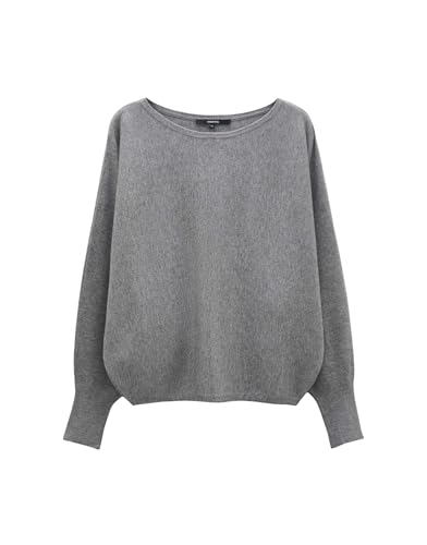 someday Damen Pullover | Weicher Strickpullover Taliya LINE Loose Good Grey, 42 von someday