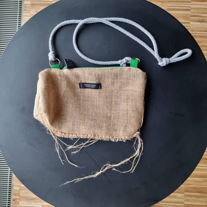 Kaffeesack Tasche 21×14cm von somethingswrong