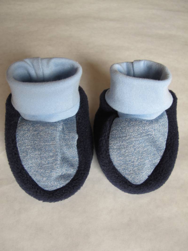 Babyschühchen Blau von sonjasonneDE