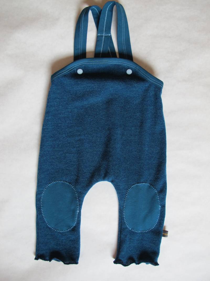 Petrolfarbene Strampelhose Im Retro-Look, Gr. 74 Petrolfarbene Strampelhose Im Retro-Look, Gr. 74 von sonjasonneDE