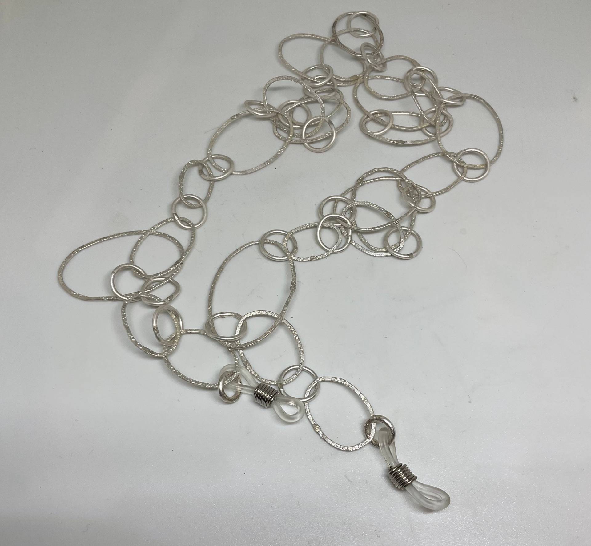 Handgefertigtes Brillenband, Kette, Brillenhalter Aus 925Er Sterlingsilber von sonjavanas