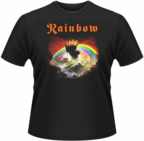 Rainbow Rising T-Shirt, M/LBlack Black XL Rainbow Rising T-Shirt, M/LBlack Black XL von sonvsee