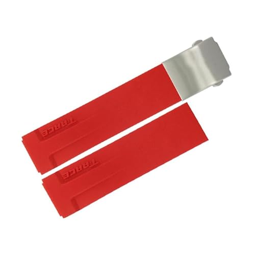 sooponu Für Tissot T048 T-Race Racing Series Wasserdichtes Silikonkautschukarmband(Reds) von sooponu