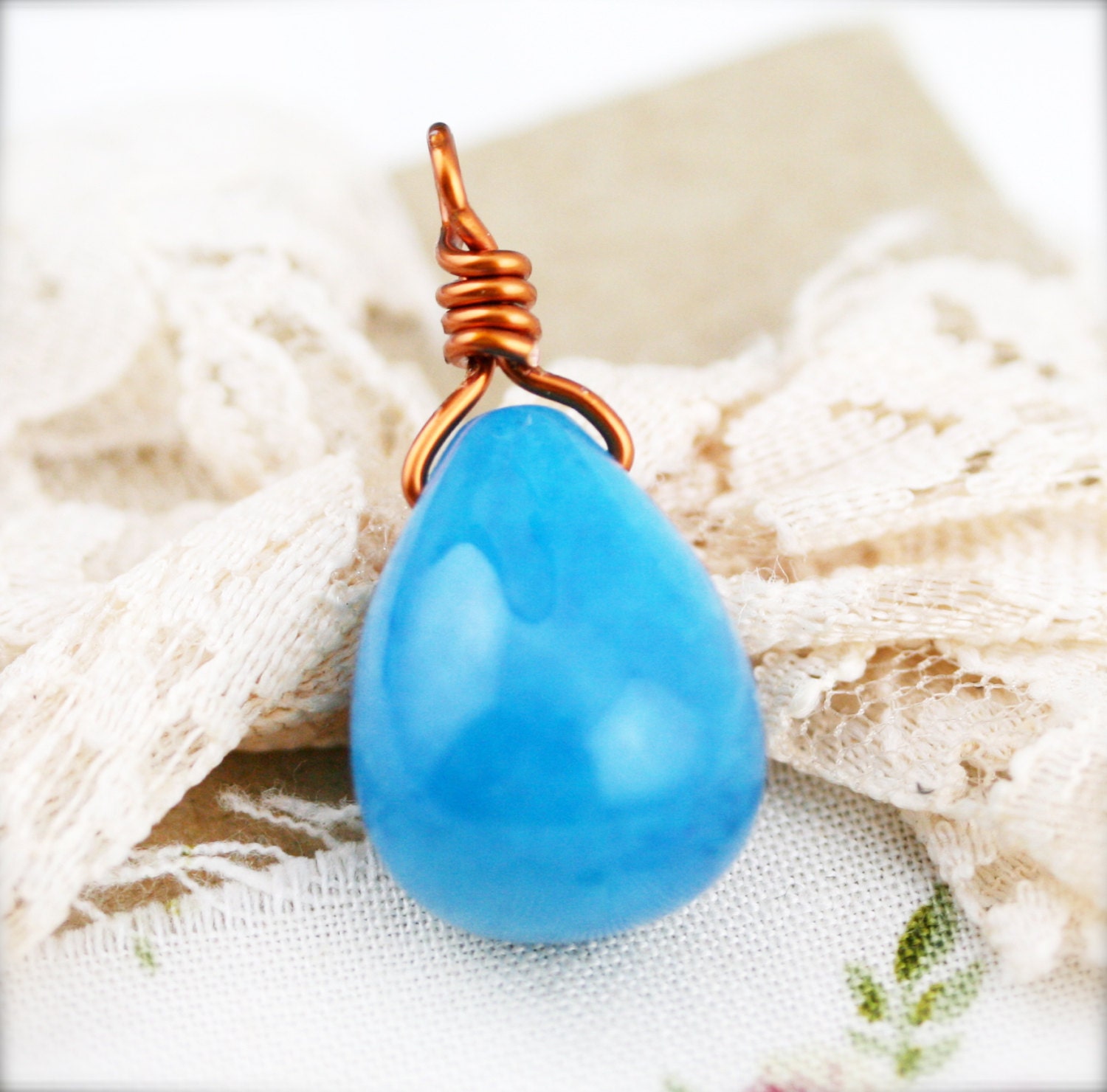 Blaue Candy Quarzite | Unisex Halskette Blaue Candy Quarzite | Unisex Halskette von sophinegiam