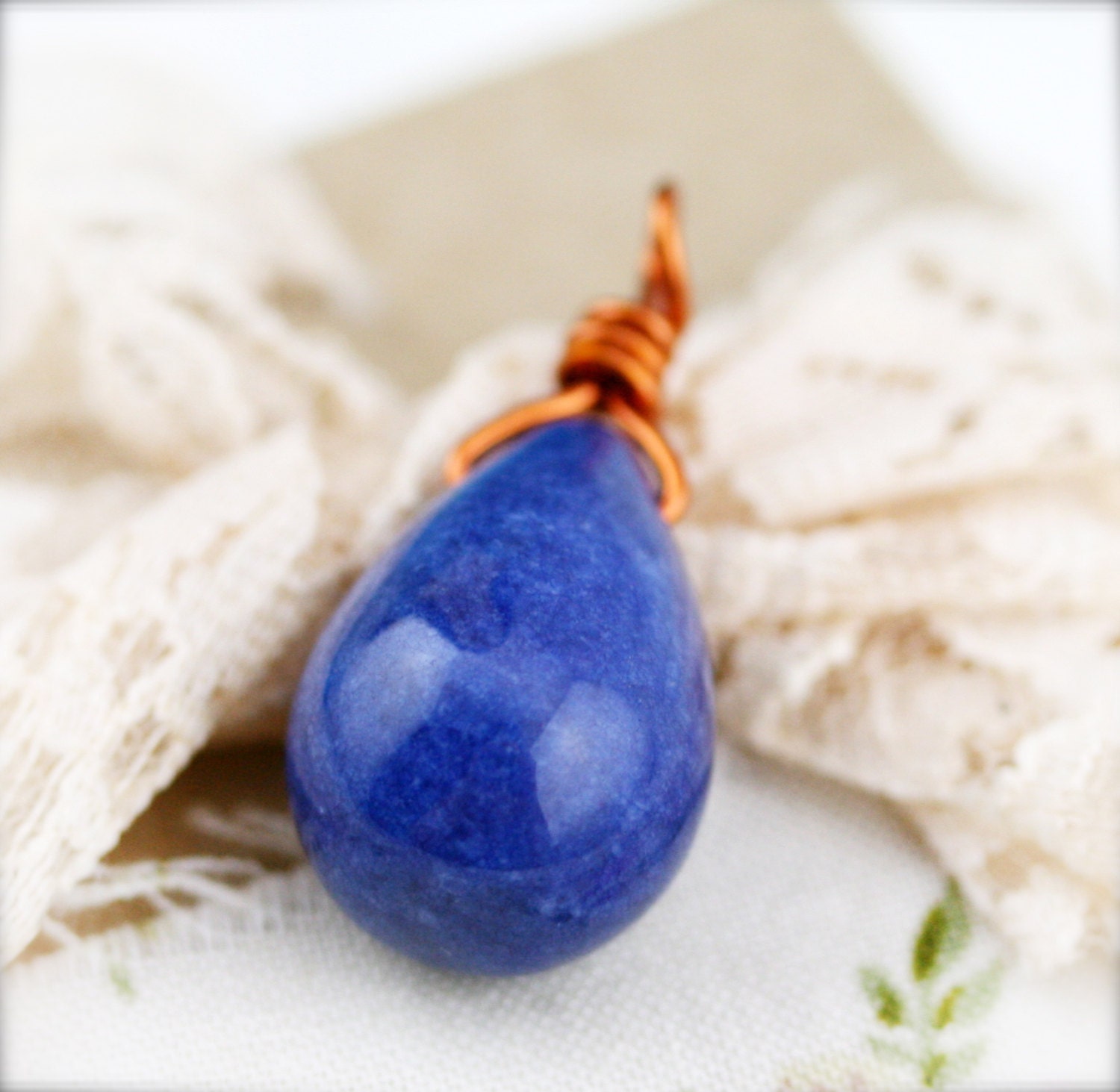 Navyblaue Candy Quarzite | Unisex Halskette Navyblaue Candy Quarzite | Unisex Halskette von sophinegiam