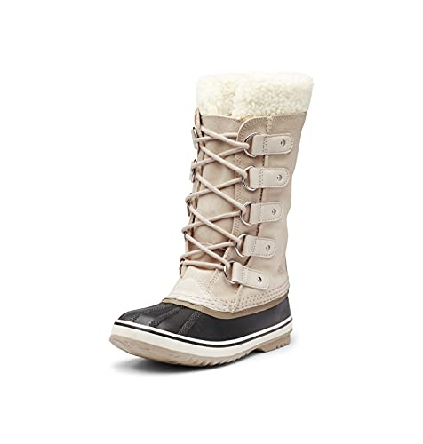 SOREL Women's Joan of Arctic Boot — Fawn, Omega Taupe — Waterproof Suede Snow Boots — Size 7.5 von Sorel