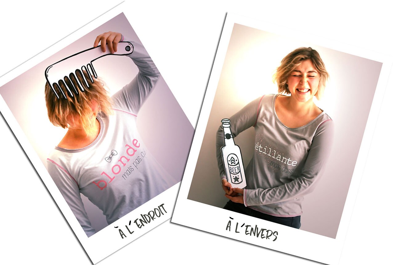 Reversible Sweatshirt, 100 % Baumwolle, Doppelte Stärke, Mit Einer Nachricht Reversible Sweatshirt, 100 % Baumwolle, Doppelte Stärke, Mit Einer Nachricht von sorever