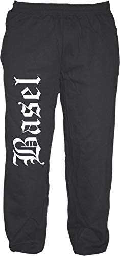 Basel Jogginghose - Altdeutsch - Sweatpants - Jogger - Hose Schwarz L von sostex
