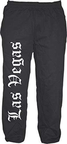 Las Vegas Jogginghose - Altdeutsch - Sweatpants - Jogger - Hose Schwarz XL von sostex