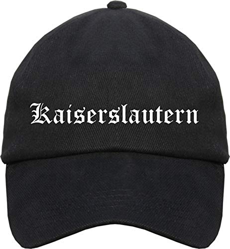 sostex Kaiserslautern Cappy - Altdeutsch Bedruckt - Schirmmütze Cap Einheitsgröße Schwarz von sostex