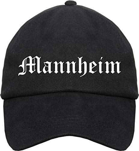 sostex Mannheim Cappy - Altdeutsch Bedruckt - Schirmmütze Cap Einheitsgröße Schwarz von sostex