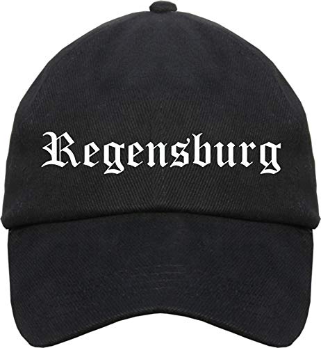 sostex Regensburg Cappy - Altdeutsch Bedruckt - Schirmmütze Cap Einheitsgröße Schwarz von sostex
