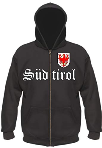 sostex SÜDTIROL Kapuzenjacke XL Schwarz von sostex