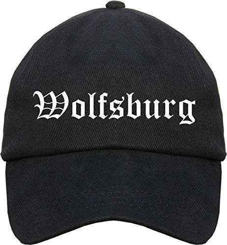 sostex Wolfsburg Cappy - Altdeutsch Bedruckt - Schirmmütze Cap Einheitsgröße Schwarz von sostex