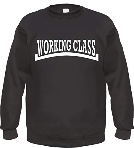 sostex Working Class - Herren Sweatshirt - Arbeiterklasse Oi Pullover Schwarz L von sostex