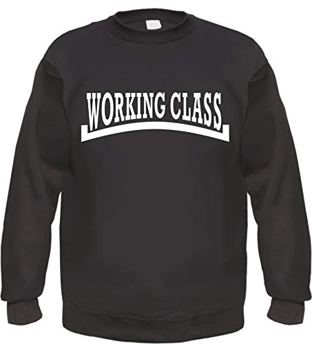 sostex Working Class - Herren Sweatshirt - Arbeiterklasse Oi Pullover Schwarz XL von sostex