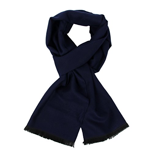 soul young Herren Herbst Baumwolle kariert Schal- Winter Jungen Warm Lange Scarf mit Luxuriöse eschenkbox EINWEG Verpackung von soul young