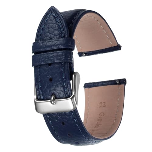 soulnioi Uhrenarmband aus echtem Leder, stilvolles Ersatzband für Uhren und Smartwatches, mehrere Größen und Farben erhältlich, 18 mm soulnioi Uhrenarmband aus echtem Leder, stilvolles Ersatzband für Uhren und Smartwatches, mehrere Größen und Farben erhältlich, 18 mm von soulnioi