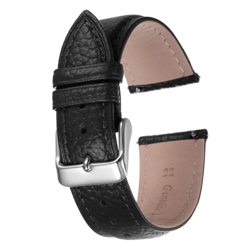 soulnioi Uhrenarmband aus echtem Leder, stilvolles Ersatzband für Uhren und Smartwatches, mehrere Größen und Farben erhältlich, 22 mm soulnioi Uhrenarmband aus echtem Leder, stilvolles Ersatzband für Uhren und Smartwatches, mehrere Größen und Farben erhältlich, 22 mm von soulnioi