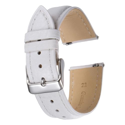 soulnioi Uhrenarmband aus echtem Leder, stilvolles Ersatzband für Uhren und Smartwatches, mehrere Größen und Farben erhältlich, 24 mm soulnioi Uhrenarmband aus echtem Leder, stilvolles Ersatzband für Uhren und Smartwatches, mehrere Größen und Farben erhältlich, 24 mm von soulnioi