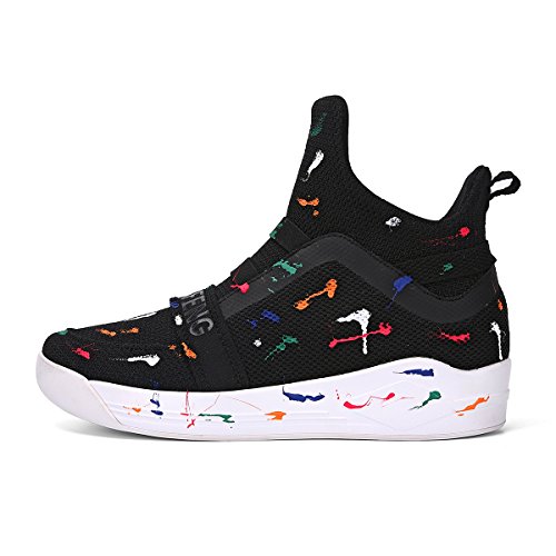 soulsfeng High Top Sneakers Atmungsaktive High Top Schuhe Leicht Turnschuh Mode Laufschuhe Herren/Damen von soulsfeng