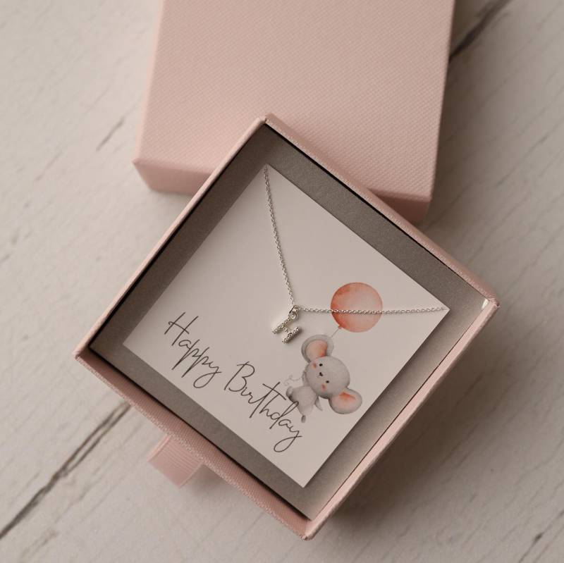 Kinderkette Buchstabe Aus 925 Silber, Anhänger Mit Zirkoniasteinen, Kette Für Mädchen, Schmuck Nickelfrei Kleinkind Kinderkette Buchstabe Aus 925 Silber, Anhänger Mit Zirkoniasteinen, Kette Für Mädchen, Schmuck Nickelfrei Kleinkind von soultiejewelry